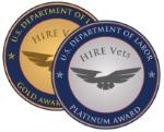HIRE Vets Gold and Platinum Awards