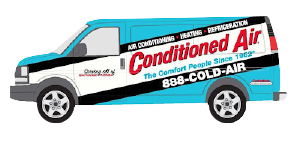 Conditioned Air Van Logo